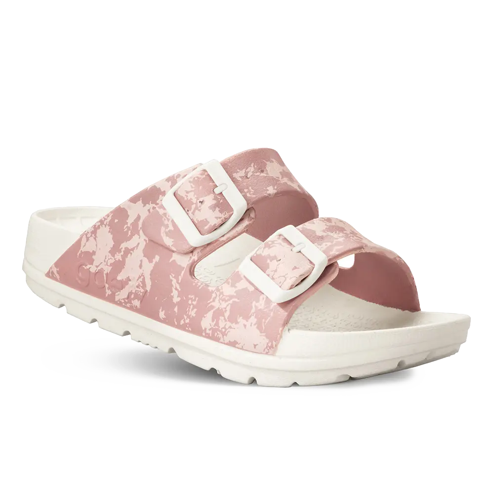 Gravity Defyer Re-Defy Women's Upbov Sandals White Pink - YB7215FPI