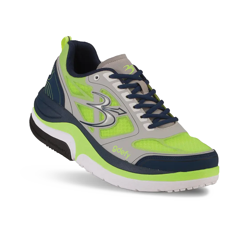 Gravity Defyer Re-Defy Men's Ion Blue Green Athletic Shoes - YB9022MUG