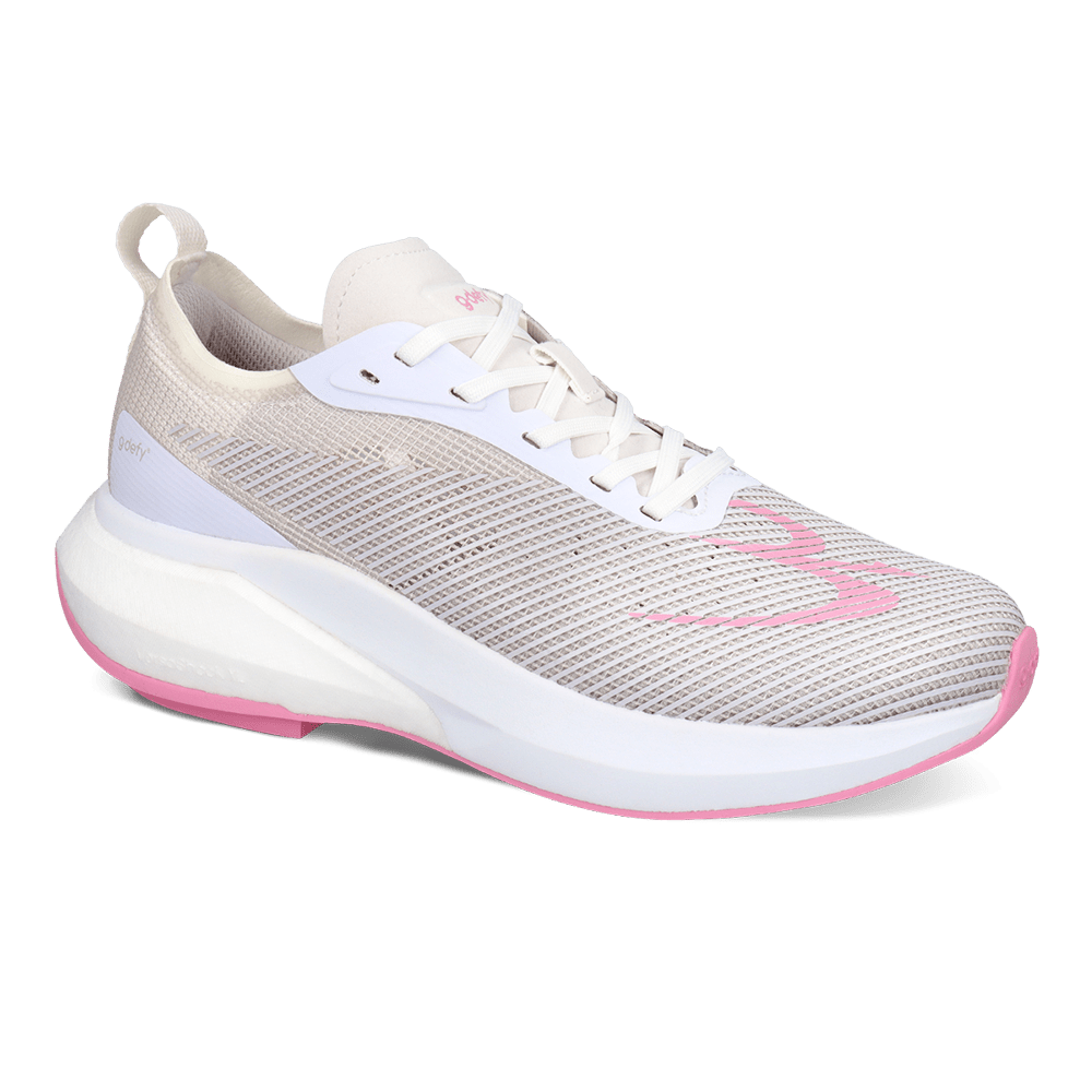 Gravity Defyer Re-Defy Women's Astrorun Athletic Shoes White Pink - YB9051FWP