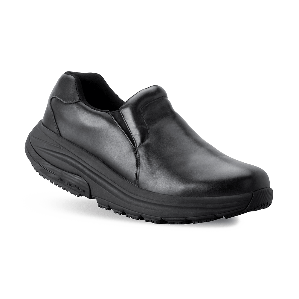 Gravity Defyer Re-Defy Women's Compass2.0 Leather Clog Shoes Black - YB9038FBL