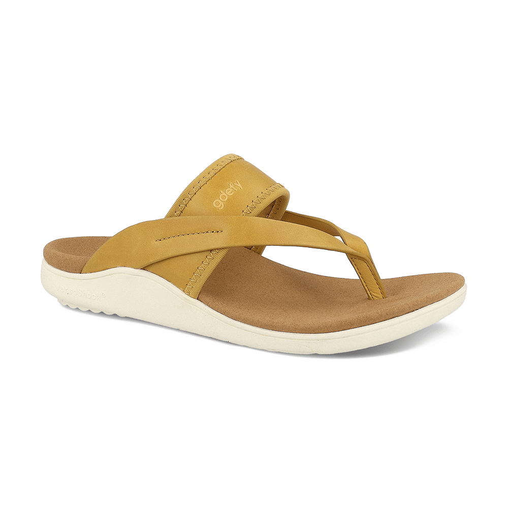 Gravity Defyer Re-Defy Women's Gimor Sandals Yellow - YB7227FY