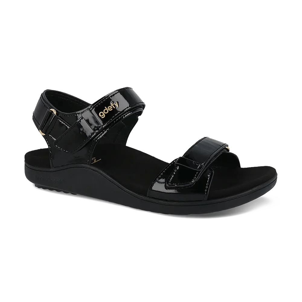 Gravity Defyer Re-Defy Women's Hilnor Sandals Black - YB7228FL