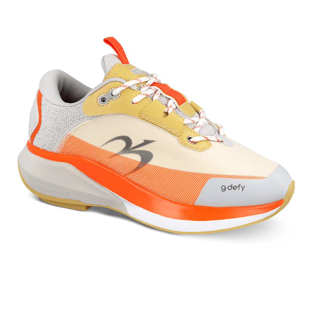 Gravity Defyer Re-Defy Women's Mightyglide Athletic Shoes Orange Gray - YB9056FGO