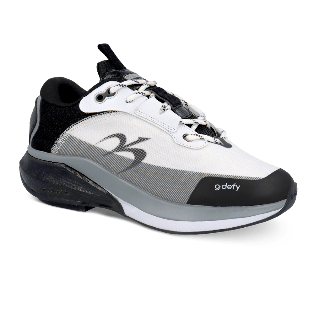 Gravity Defyer Re-Defy Women's Mightyglide Athletic Shoes Black White - YB9056FLW