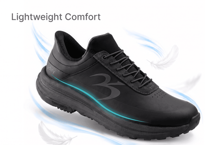 Gravity Defyer Women All Black QuantumWalk Slip-In Zero Hands