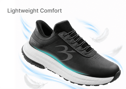 Gravity Defyer Women Black and White QuantumWalk Slip-In Zero Hands
