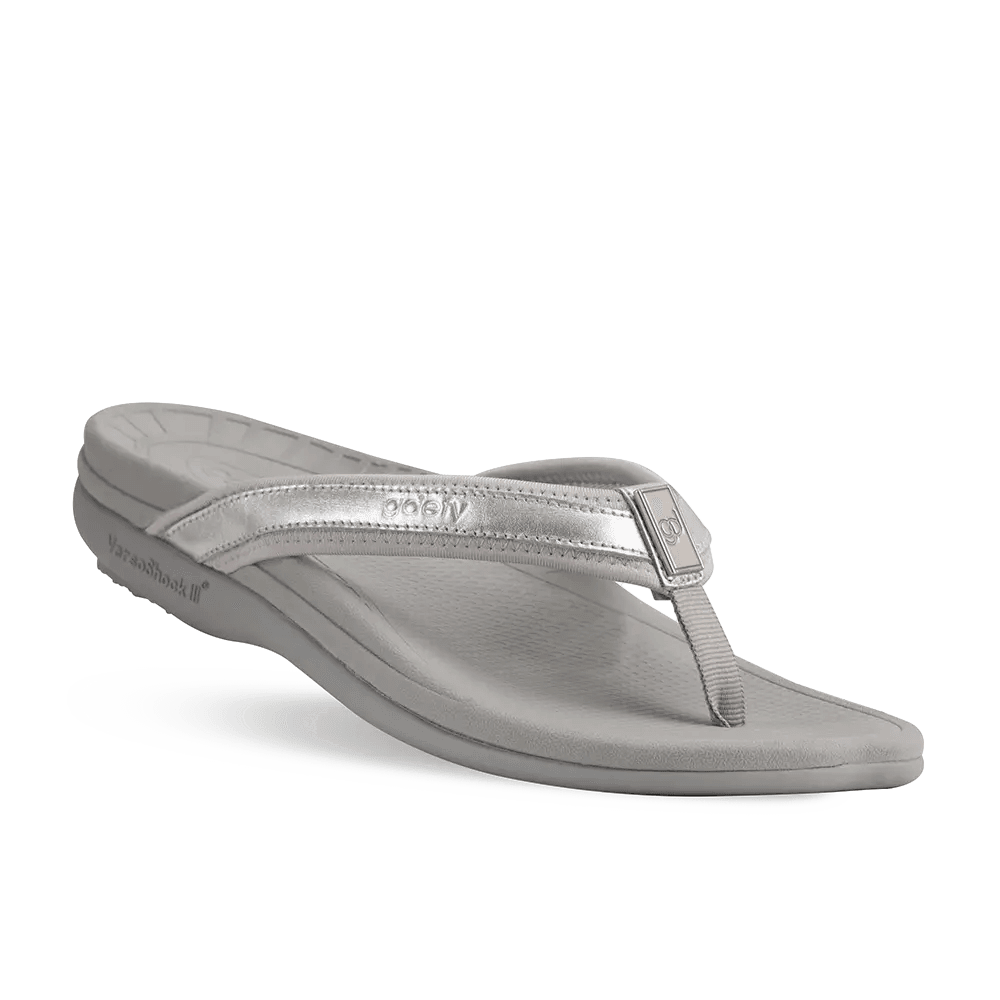 Gravity Defyer Re-Defy Women's Mary Sandals Silver Grey - YB7101FS