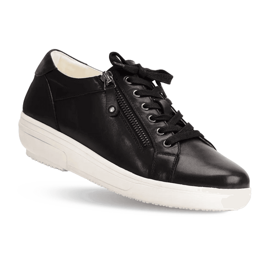 Gravity Defyer Re-Defy Women's Noa Casual Flat Black - YB7204FL