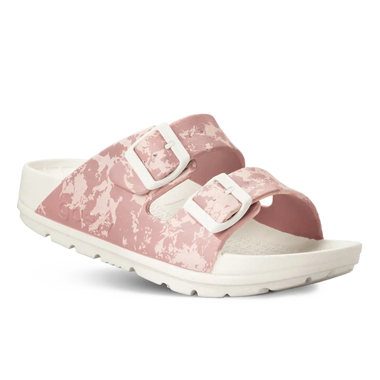 Gravity Defyer Re-Defy Women's Upbov Sandals White Pink - YB7215FPI