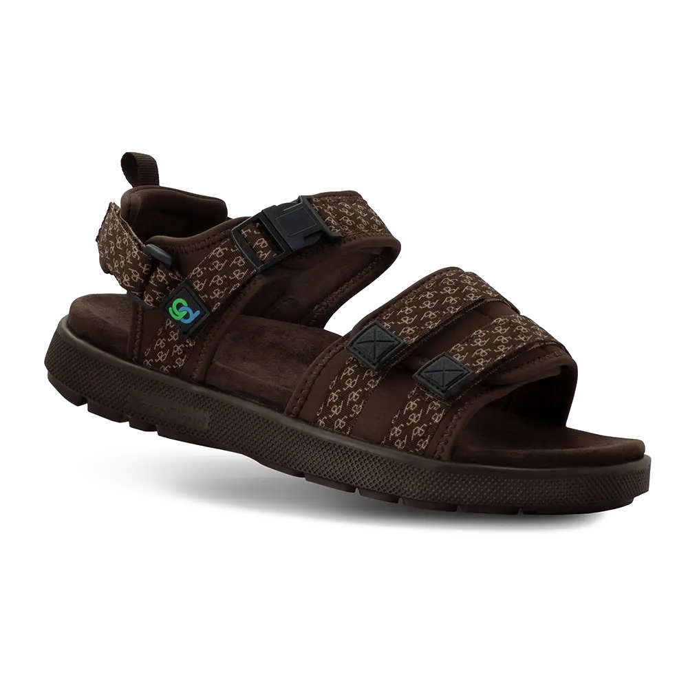 Gravity Defyer Re-Defy Men's Cafe Sandals Brown - YB8165B