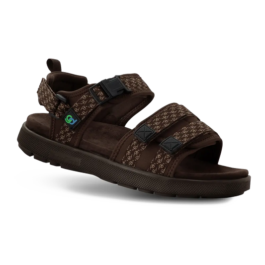 Gravity Defyer Re-Defy Men's Cafe Sandals Brown - YB8165B