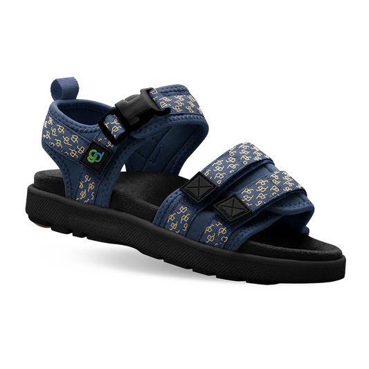 Gravity Defyer Re-Defy Men's Cafe Sandals Blue Yellow - YB8165U