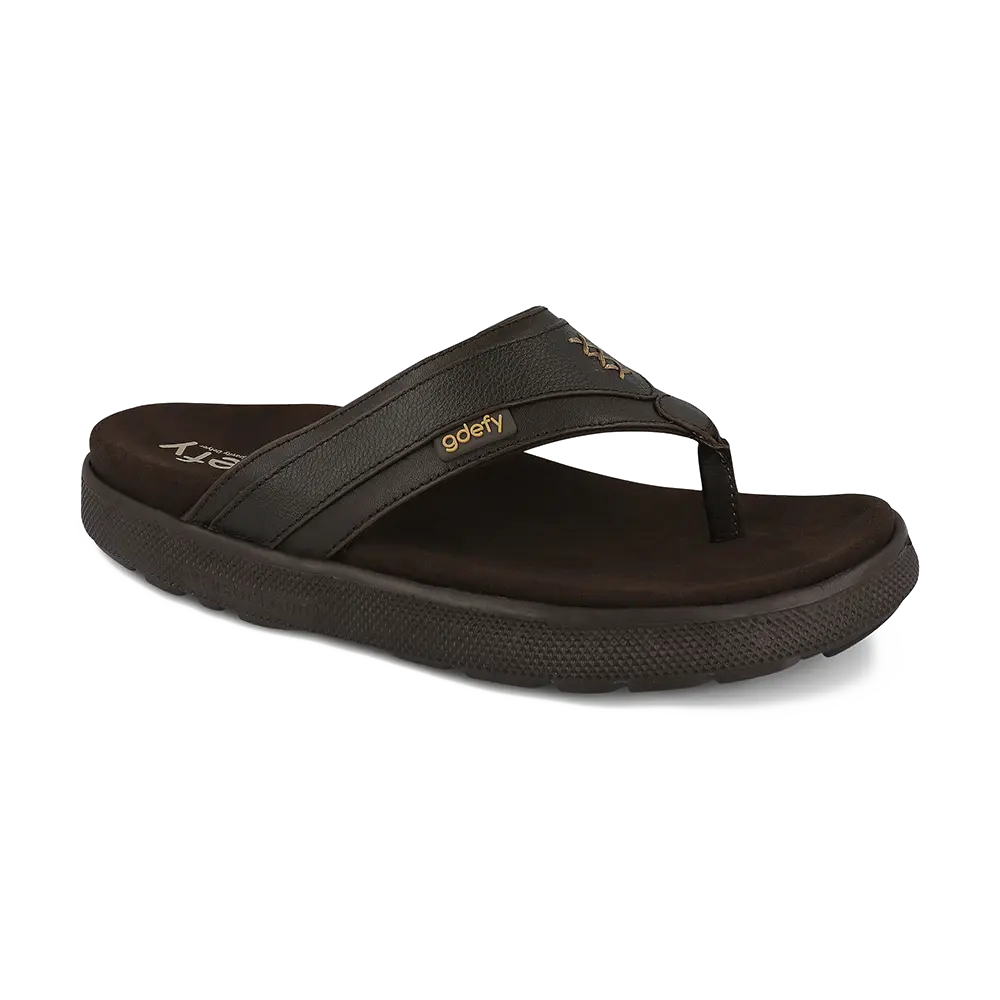 Gravity Defyer Re-Defy Men's Tully Sandals Brown - YB8168B