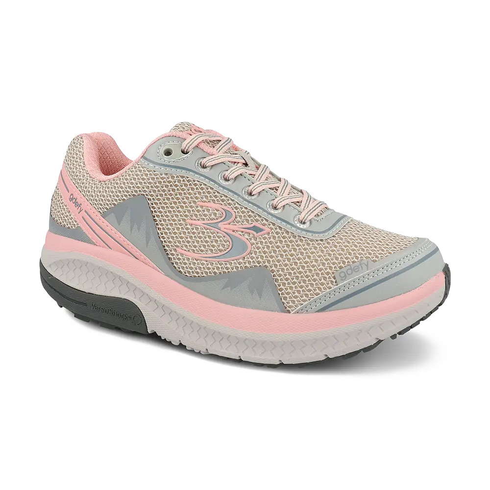 Gravity Defyer Re-Defy Women's Mightywalk Athletic Shoes Gray Pink - YB9024FGI