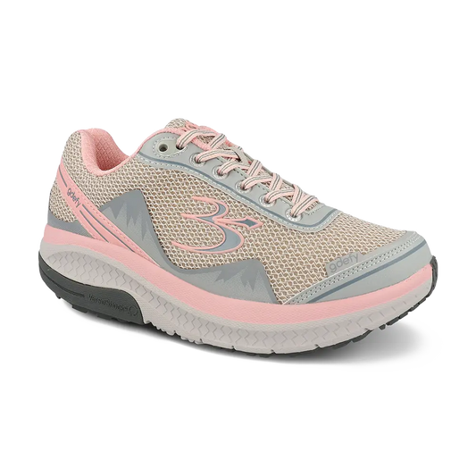 Gravity Defyer Re-Defy Women's Mightywalk Athletic Shoes Gray Pink - YB9024FGI