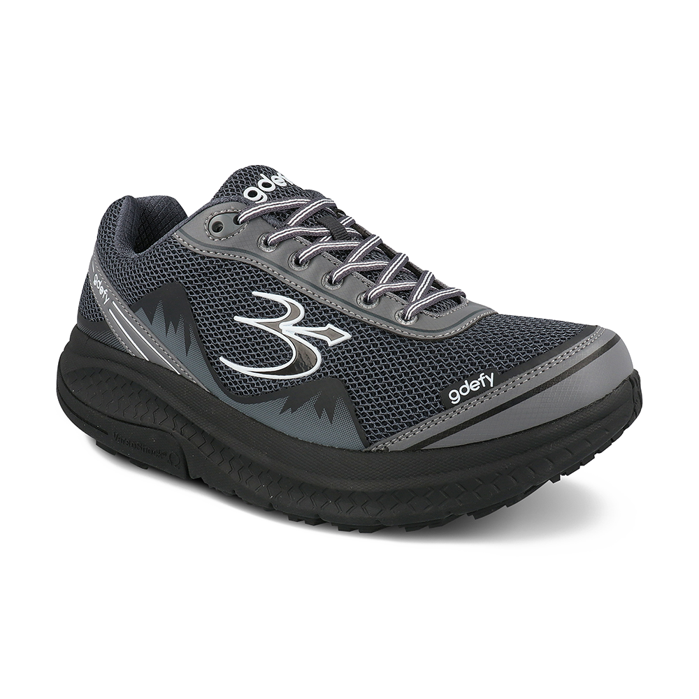 Gravity Defyer Re-Defy Women's Mightywalk Athletic Shoes Gray - YB9024FGL