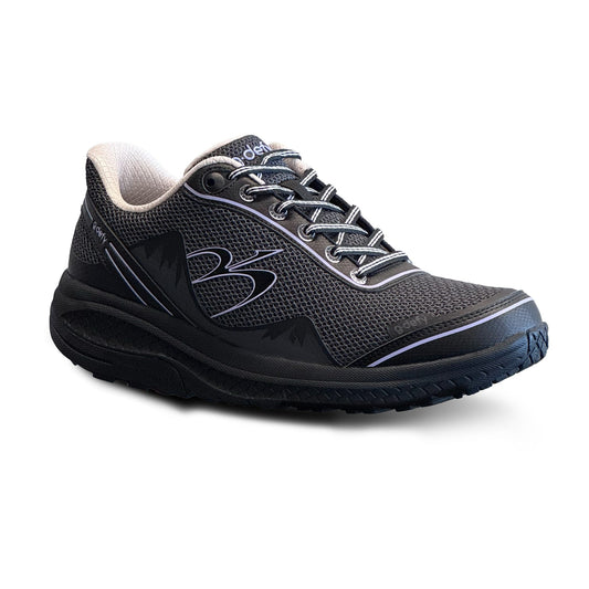 Gravity Defyer Women MightyWalk Black Purple Slip On