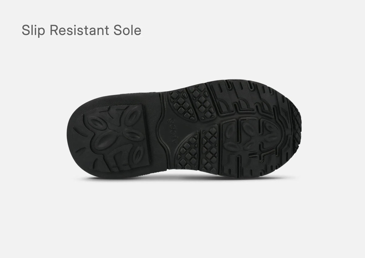 Gravity Defyer Women MightyWalk Black Purple Slip On