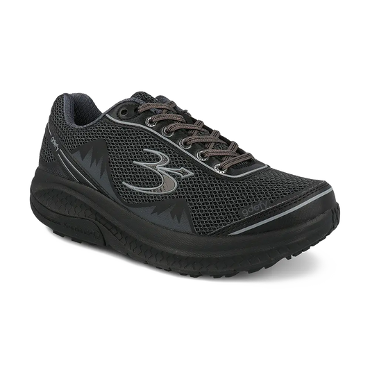 Gravity Defyer Re-Defy Women's Mightywalk Athletic Shoes Black Gray - YB9024FLS
