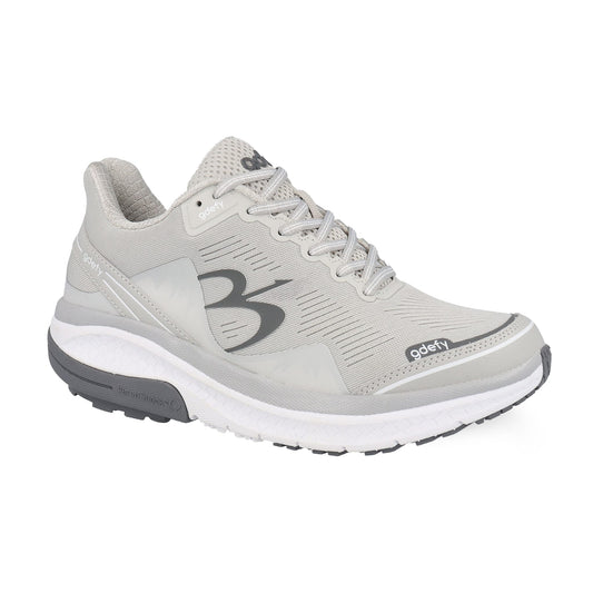 Gravity Defyer Women MightyWalk Light Gray Slip On