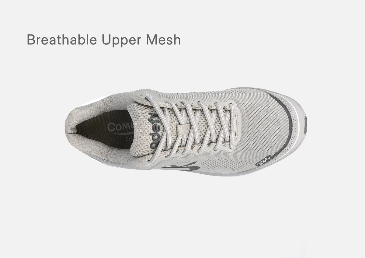 Gravity Defyer Women MightyWalk Light Gray Slip On