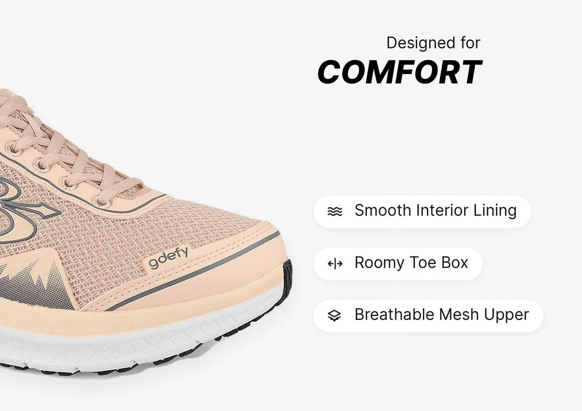 Gravity Defyer Women Women's Peach Mighty Walk