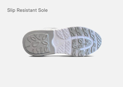 Gravity Defyer Women MightyWalk White Silver Slip On