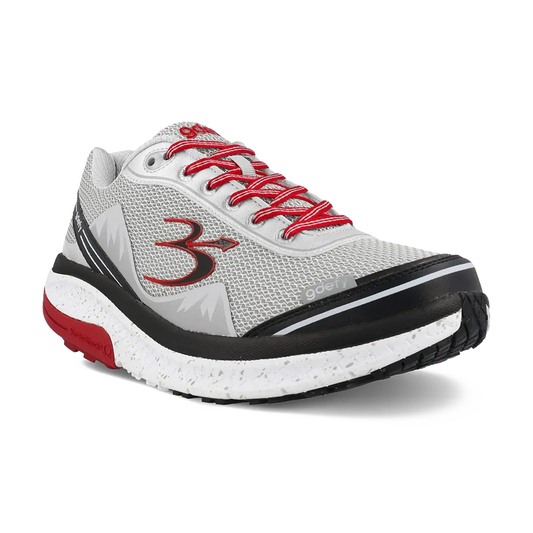 Gravity Defyer Re-Defy Men's Mighty Walk Athletic Shoe White Red - YB9024MGR
