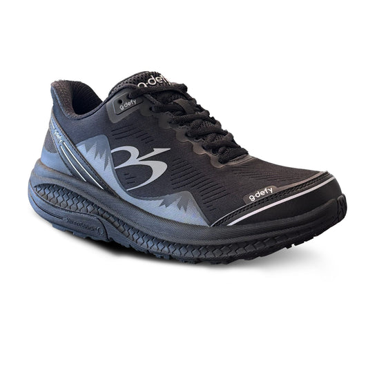 Gravity Defyer Men MightyWalk Black Slip On