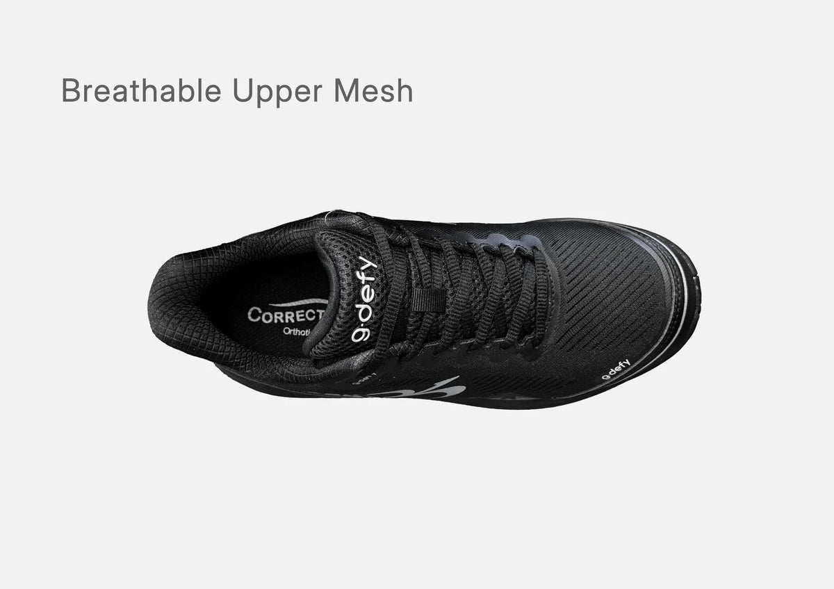 Gravity Defyer Men MightyWalk Black Slip On