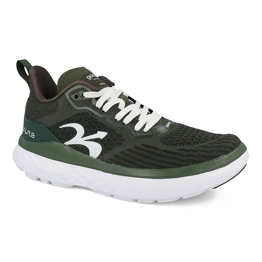 Gravity Defyer Re-Defy Men's XLR8 Athletic Shoe Forest Green - YB9034MGR