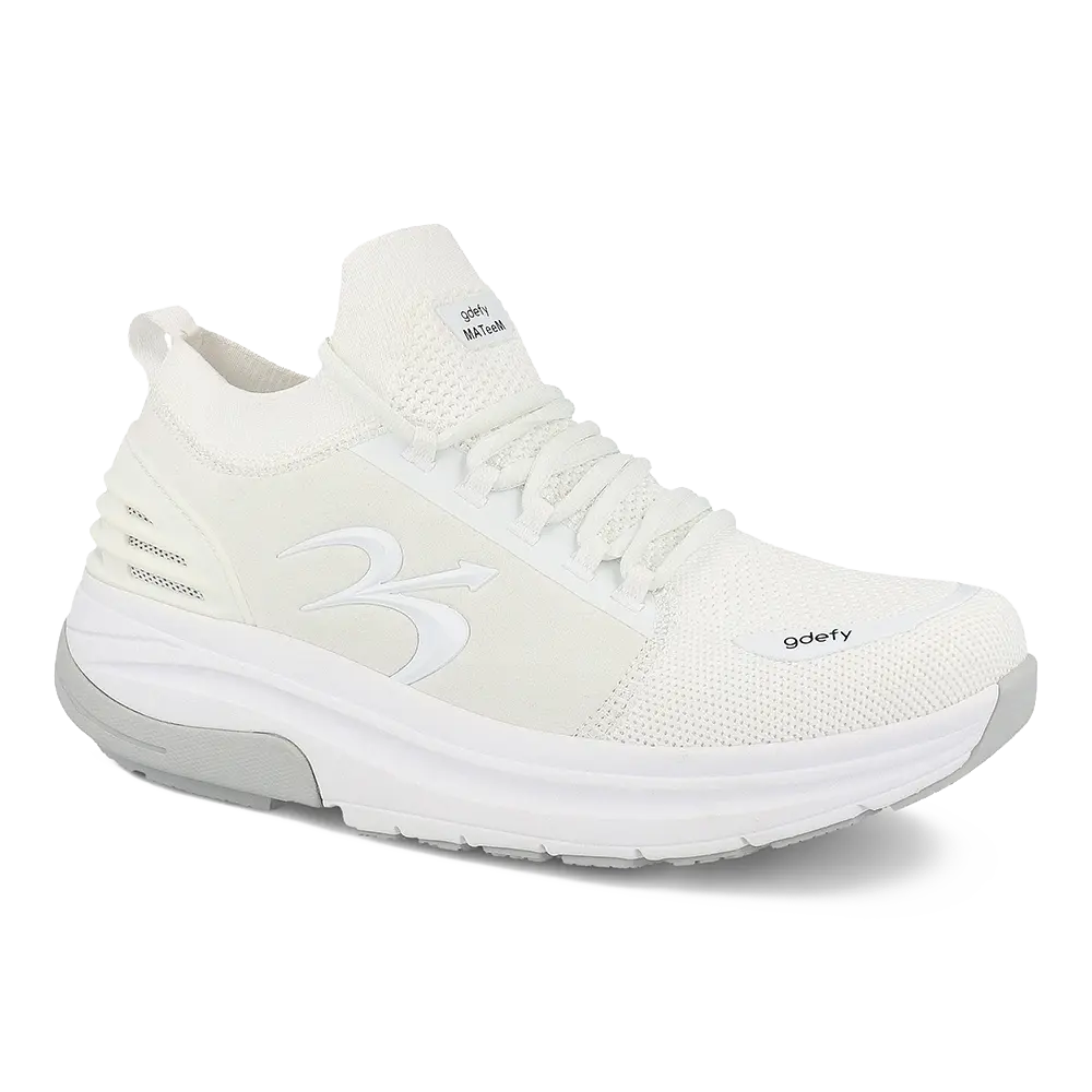 Gravity Defyer Re-Defy Men's Mateem Athletic Shoes White - YB9036MWH