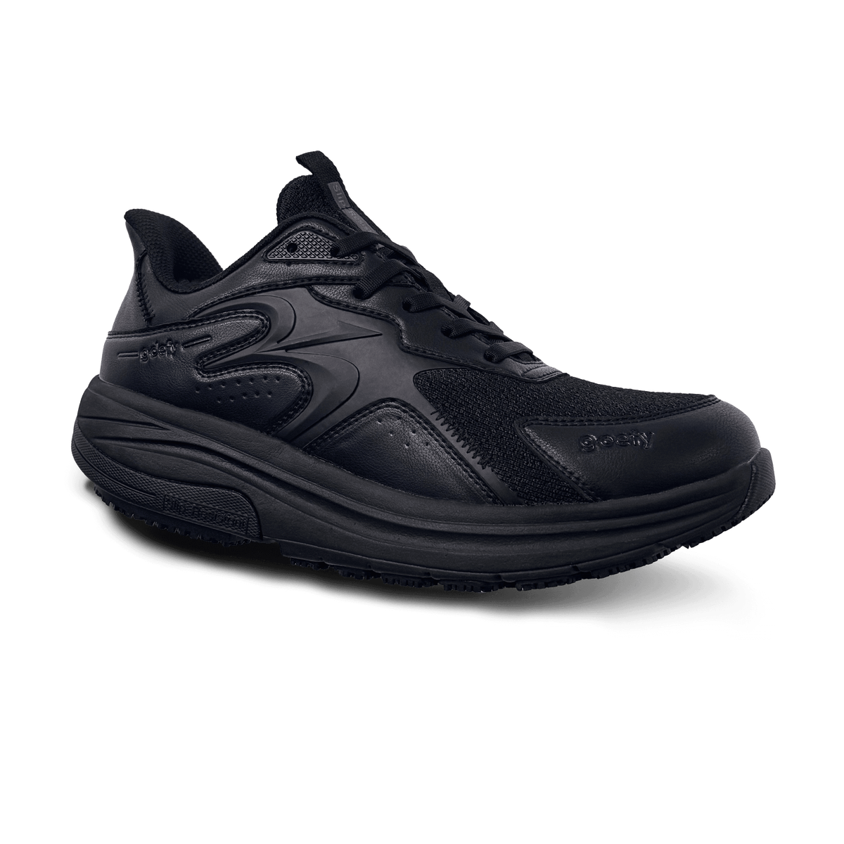 Gravity Defyer Women Energiya Black Slip Resistant Slip On