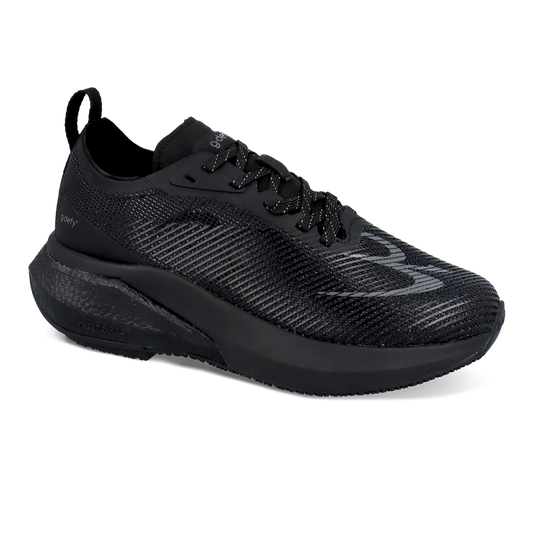 Gravity Defyer Re-Defy Women's Astrorun Slip Resistant Athletic Shoe Black - YB9051FSR