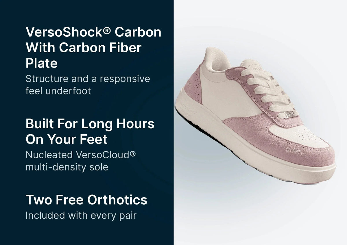 Gravity Defyer Women LumeWalk Pink Suede Slip On