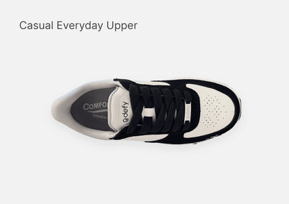 Gravity Defyer Men LumeWalk Black Suede Slip On