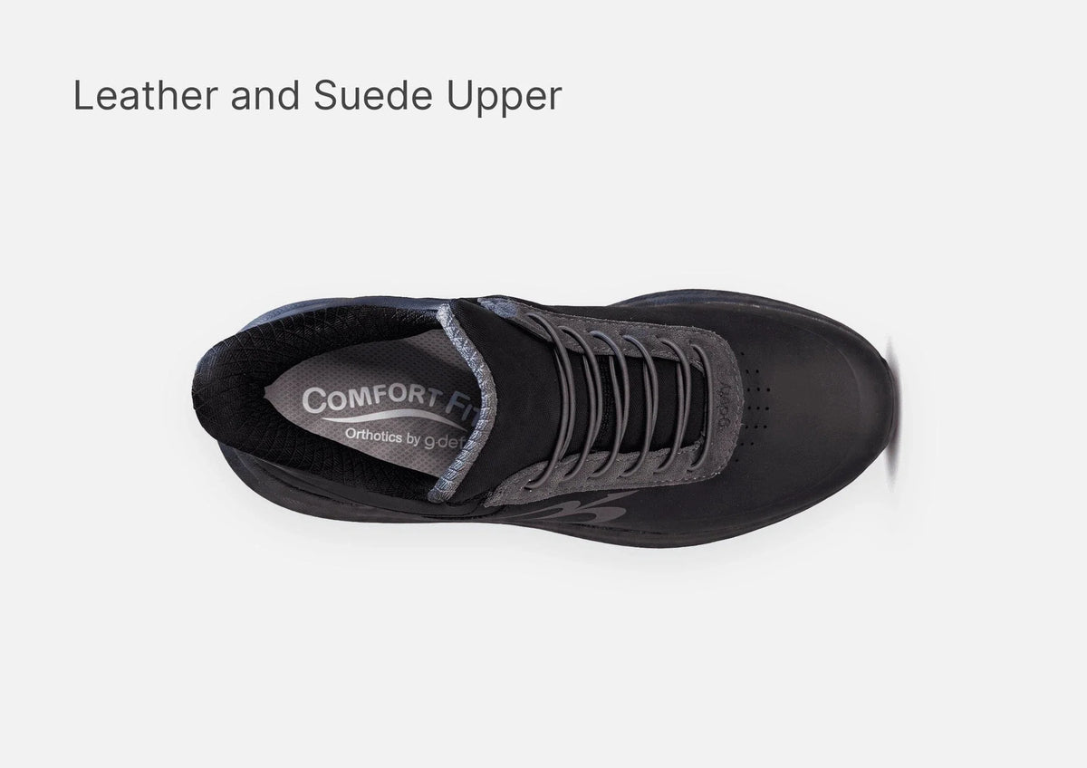 Gravity Defyer Women All Black QuantumWalk Slip-In Zero Hands