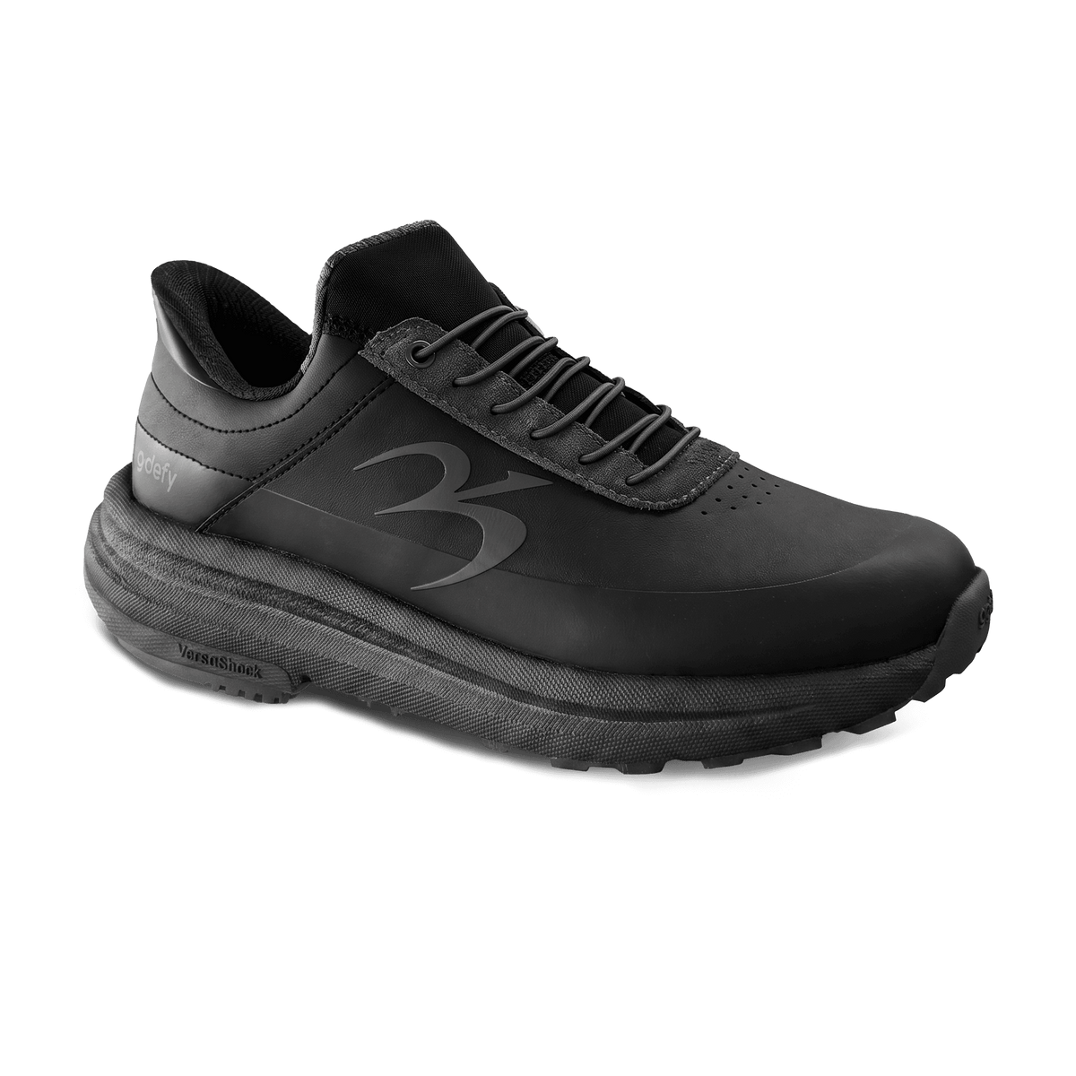 Gravity Defyer Men All Black QuantumWalk Slip-In Zero Hands