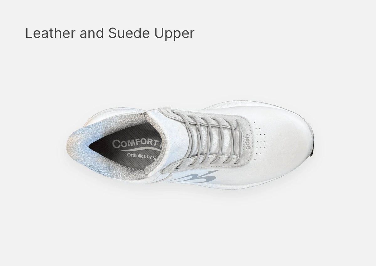 Gravity Defyer Women White QuantumWalk Slip-In Zero Hands