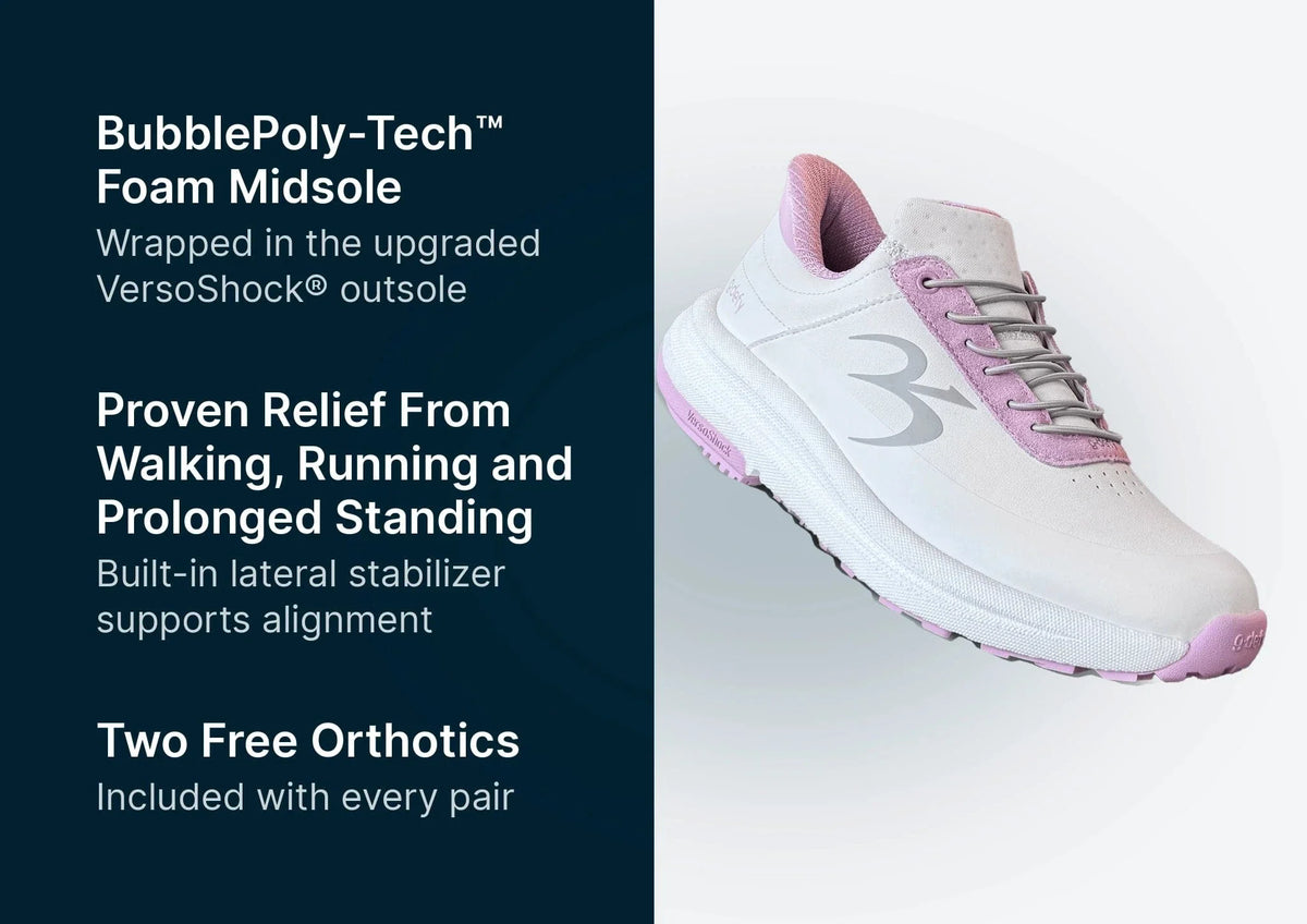 Gravity Defyer Women Light Pink QuantumWalk Slip-In Zero Hands