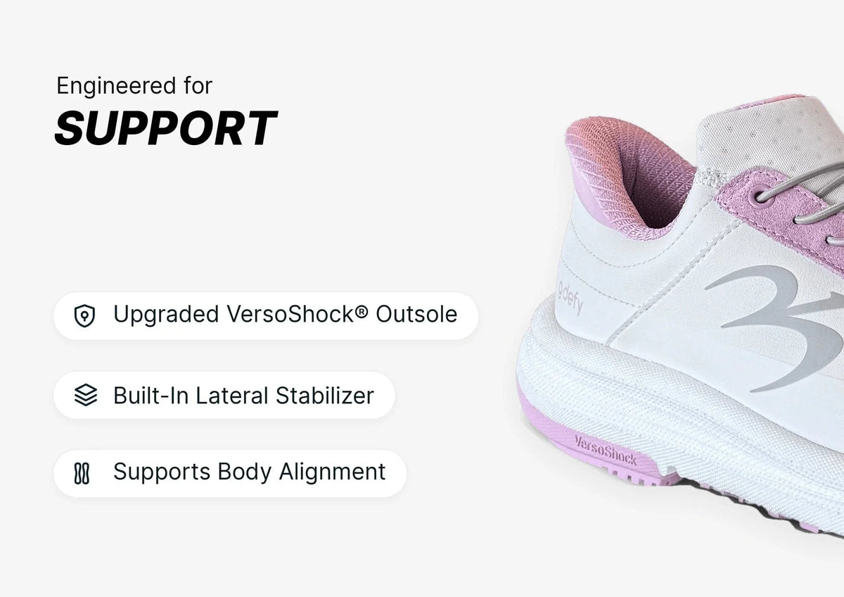 Gravity Defyer Women Light Pink QuantumWalk Slip-In Zero Hands