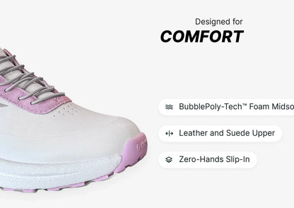 Gravity Defyer Women Light Pink QuantumWalk Slip-In Zero Hands