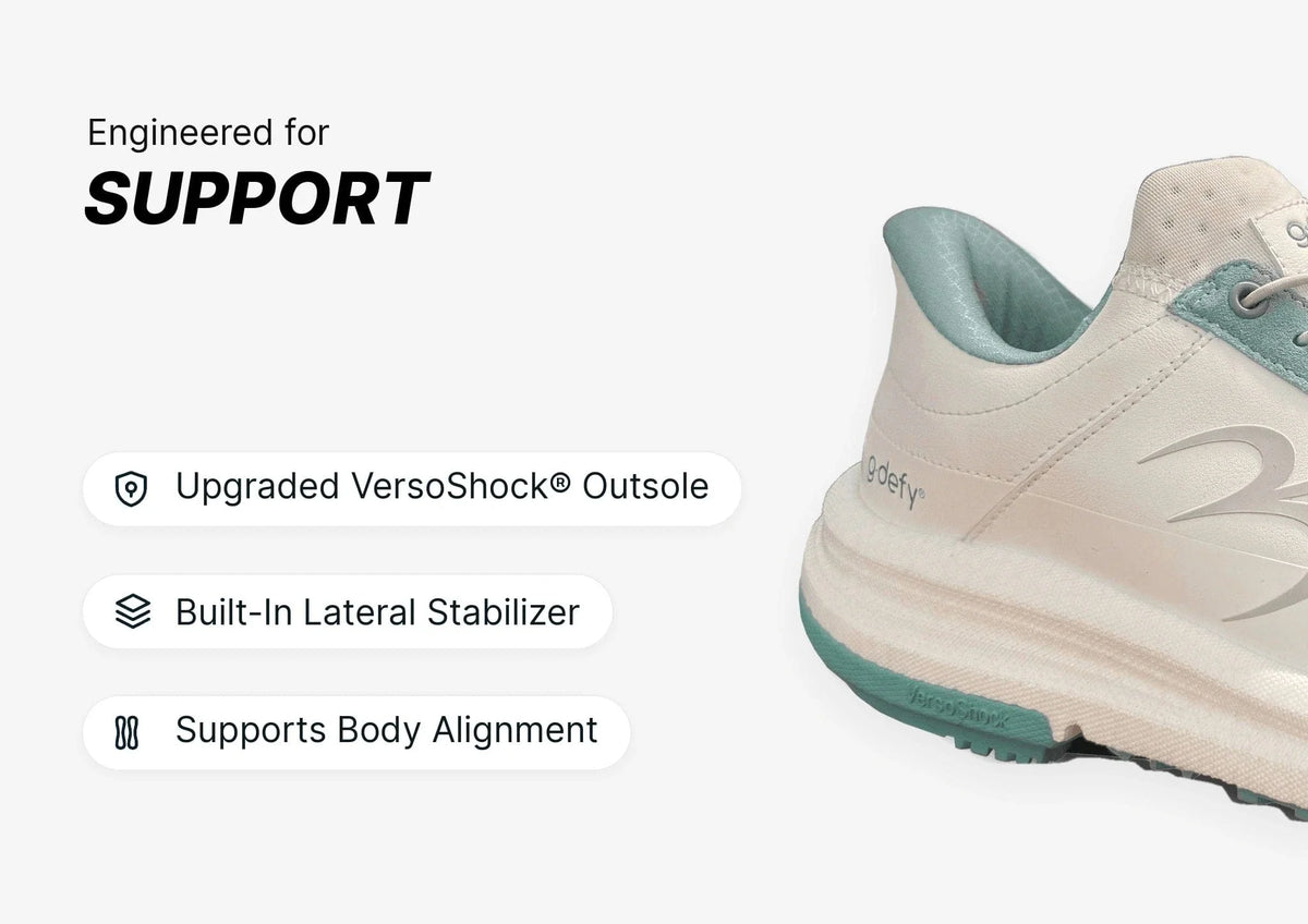 Gravity Defyer Women Aqua QuantumWalk Slip-In Zero Hands