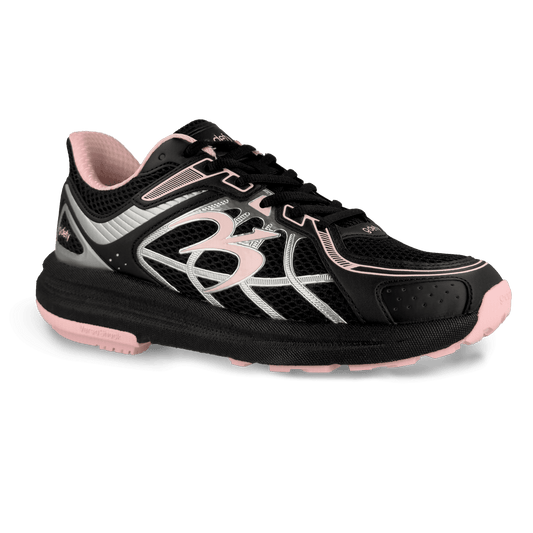 Gravity Defyer Women Black & Pink SuperWalk 2.0 Slip-In Zero Hands