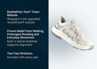 Gravity Defyer Men White SuperWalk 2.0 Slip-In Zero Hands