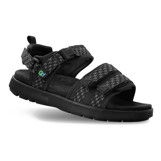 Gravity Defyer Re-Defy Women's Cafe Sandals Black - YB7214FL