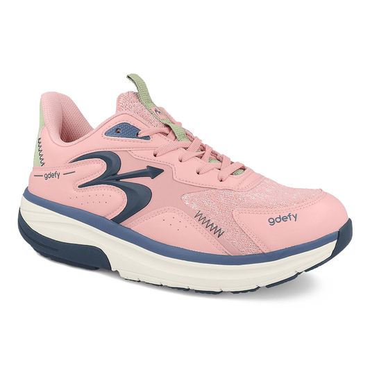 Gravity Defyer Re-Defy Women's Energiya Athletic Shoes Pink Blue - YB9037FPU