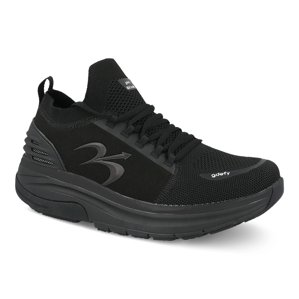 Gravity Defyer Re-Defy Women's Mateem Slip Resistant Athletic Shoes Black - YB9036FSR