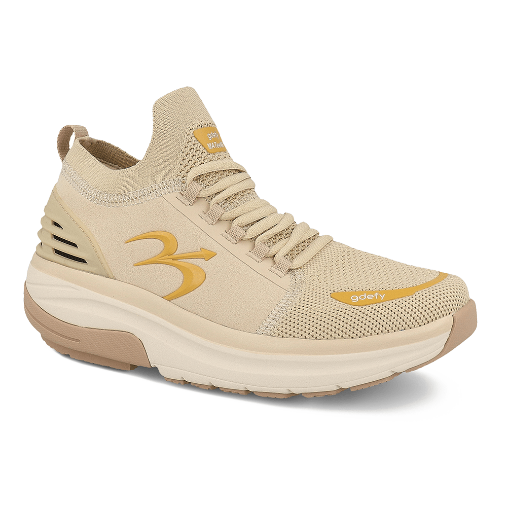 Gravity Defyer Re-Defy Women's Mateem Athletic Shoes Beige - YB9036FBG