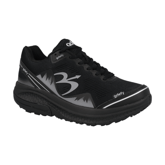 Gravity Defyer Re-Defy Women's Mightywalk Athletic Shoes Black - YB9024FNB